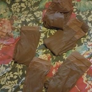 USED Hooters footless pantyhose